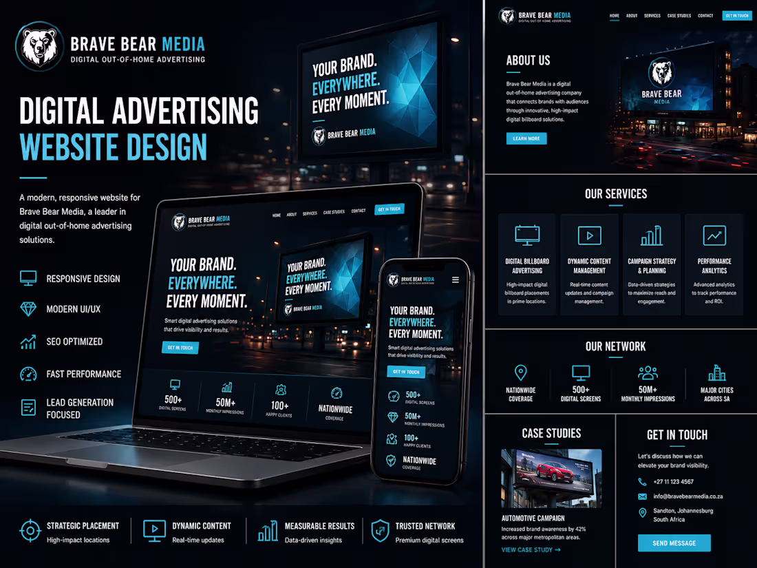 Cover image for Brave Bear Media – Digital