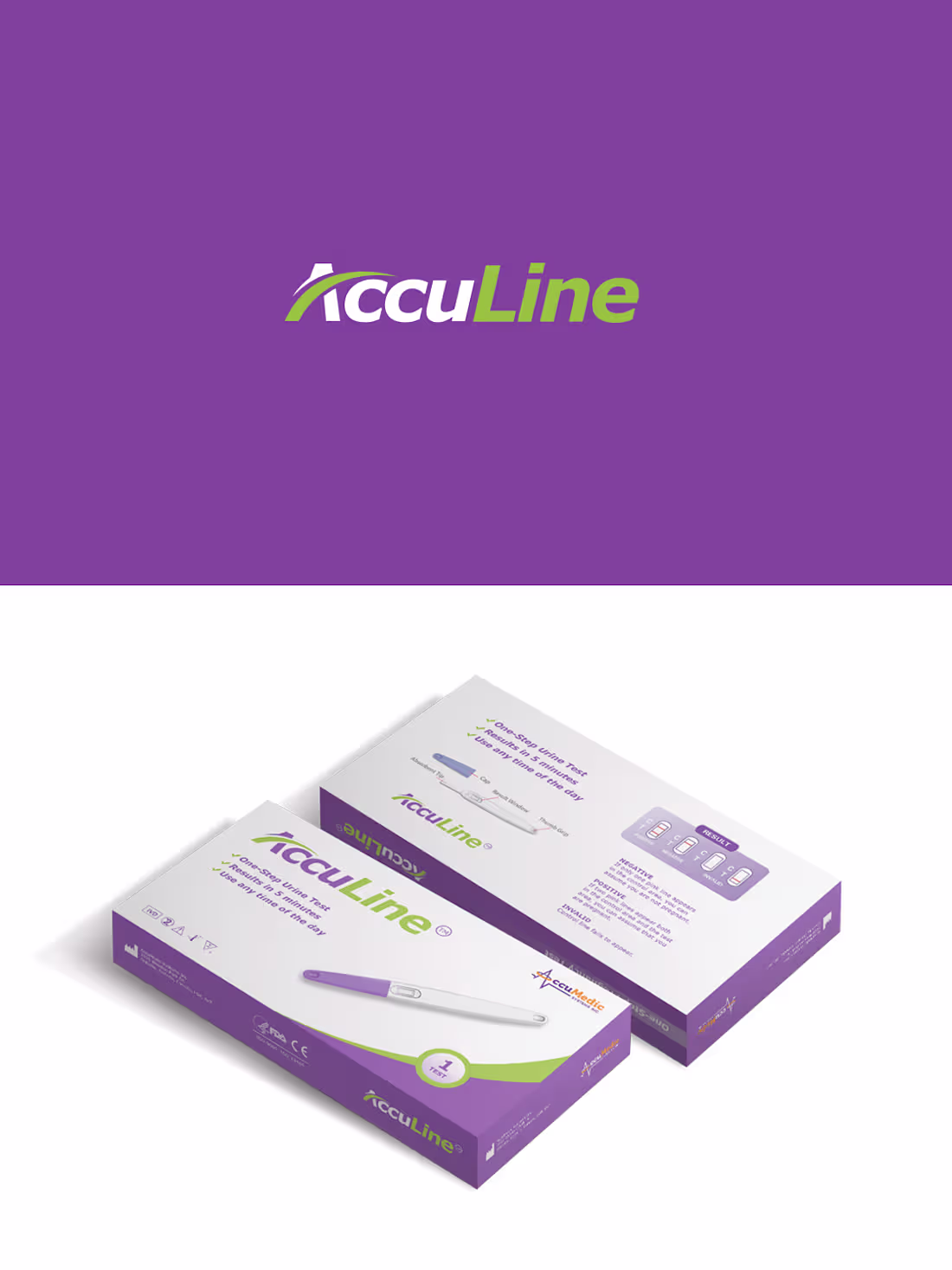 Cover image for Logo and Packaging Design.
AccuLine.