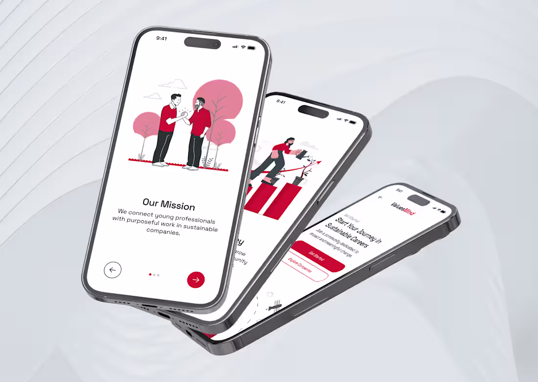 Cover image for Mobile App Design Onboarding Screens