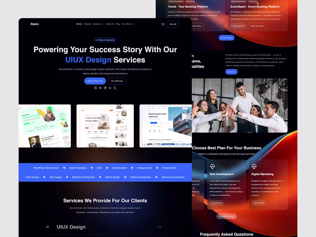 Cover image for Rokin Agency - Digital Marketing Agency
