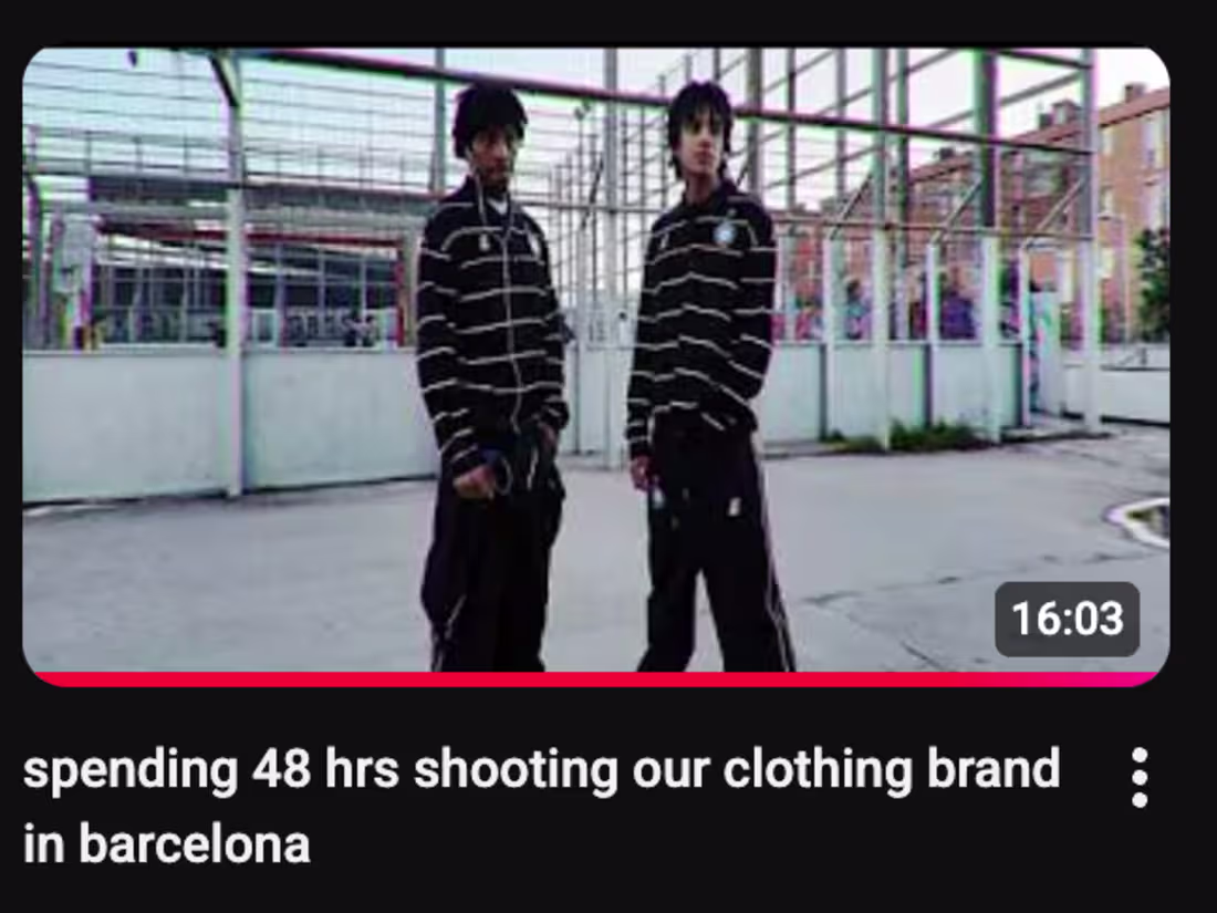 Cover image for Professional Video Editing for Top Streetwear Brands on YouTube