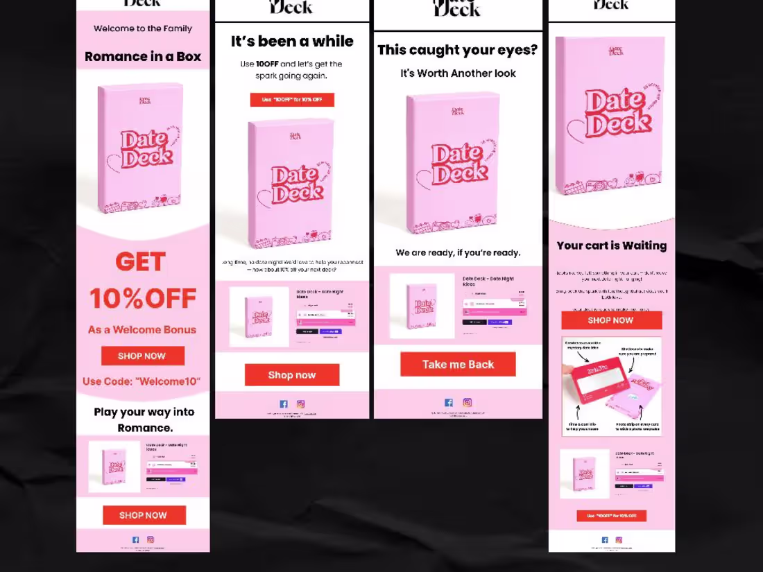 Cover image for Welcome Email Marketing Email Redesign
I