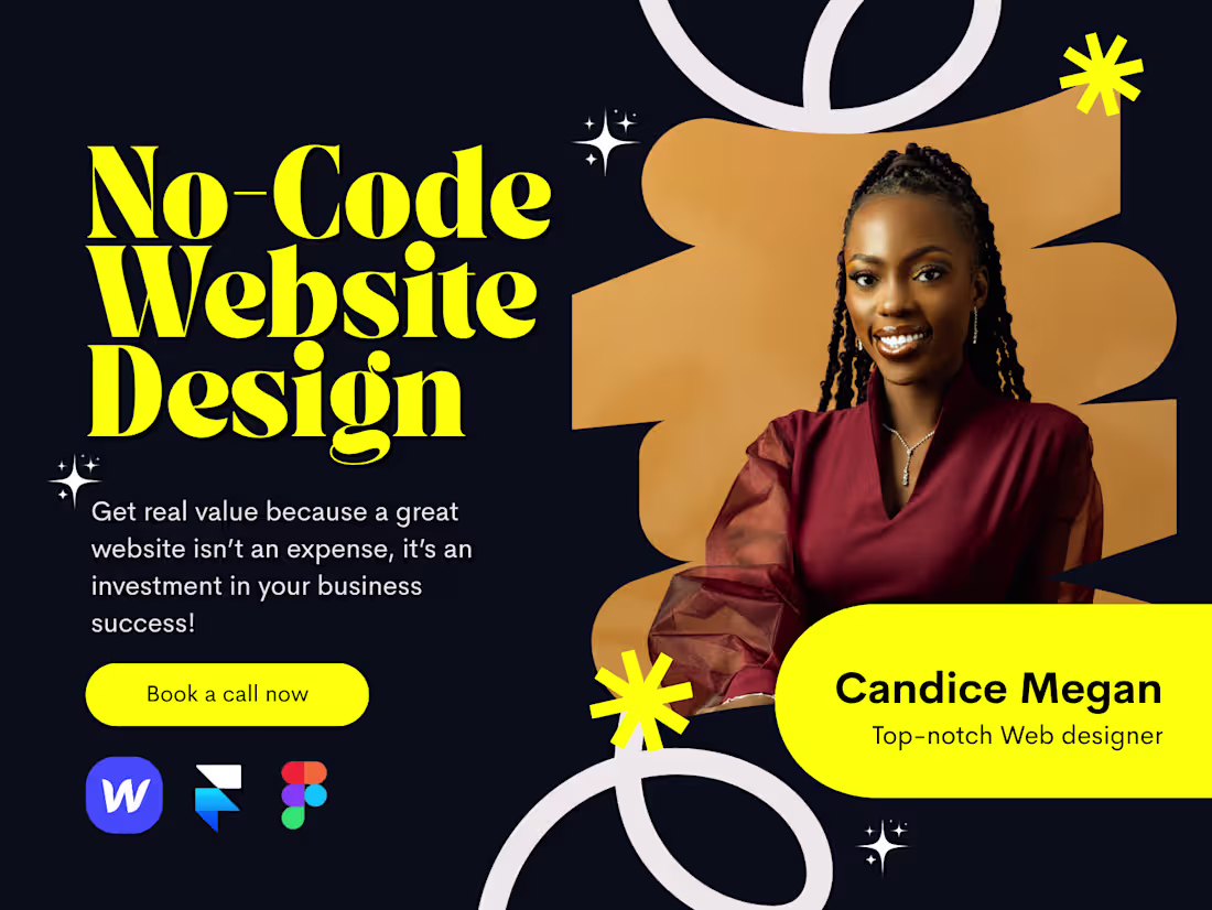 Cover image for No code website design