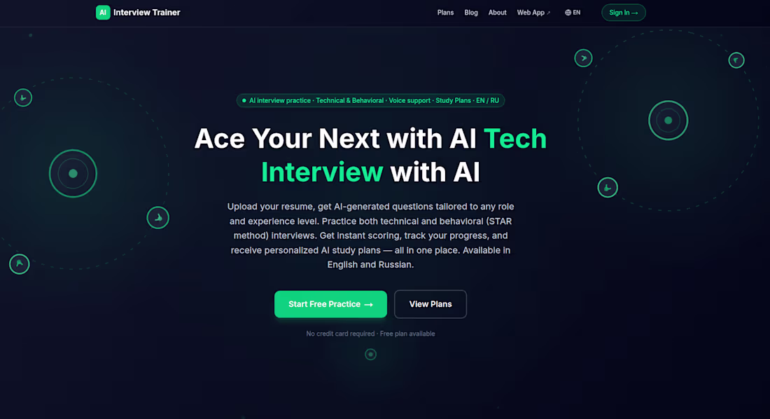 Cover image for AI-Powered Interview Preparation SaaS with