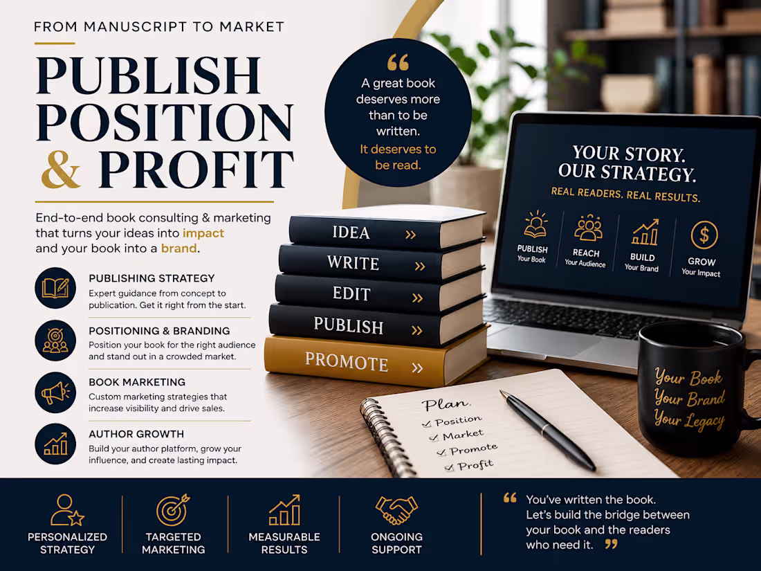 Cover image for Publishing a book is easy.
Positioning