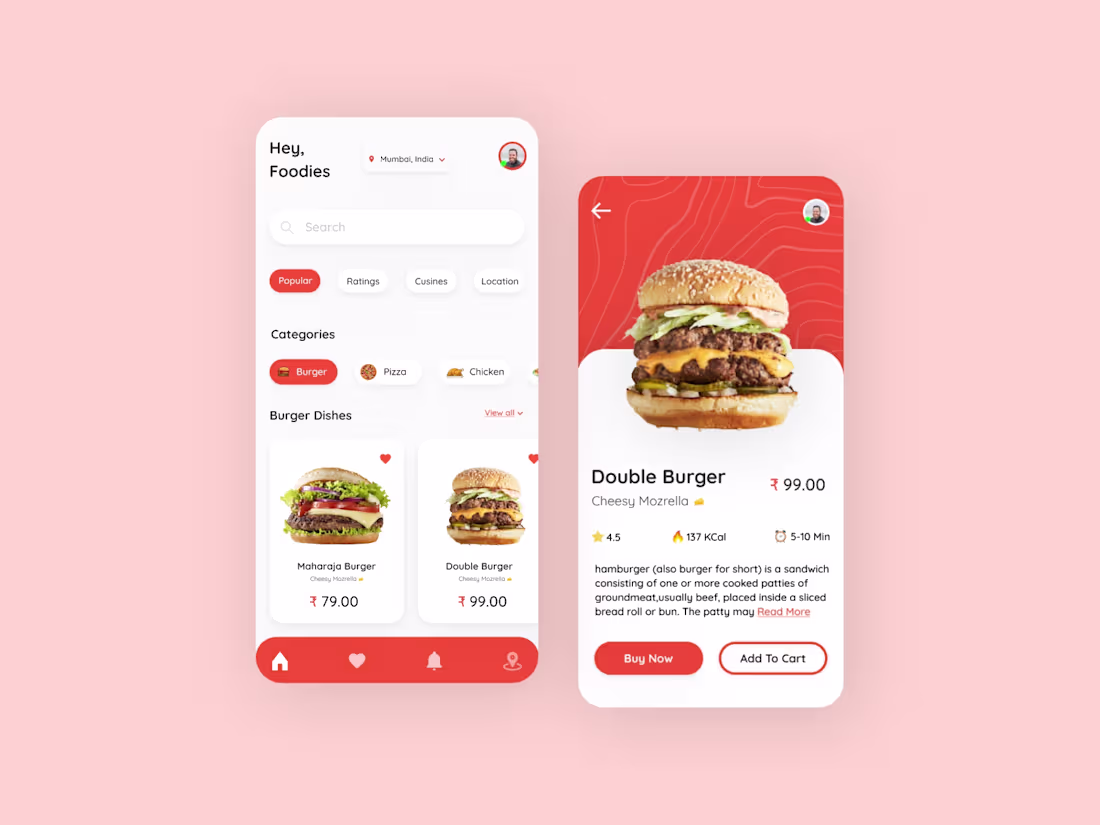 Cover image for Food Delivery app