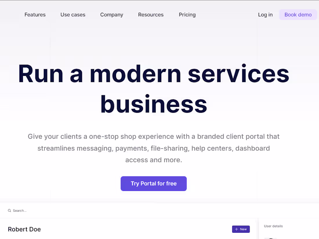 Cover image for Portal: Best Customizable Client Portal Software
