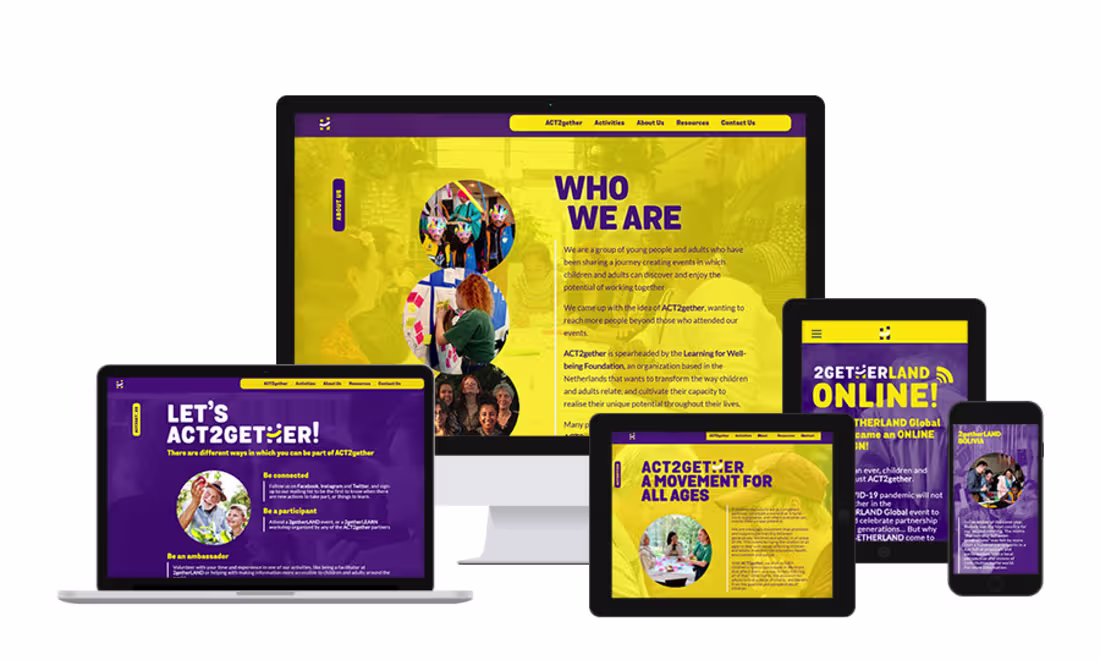 Cover image for ACT2GETHER - Figma Prototype and