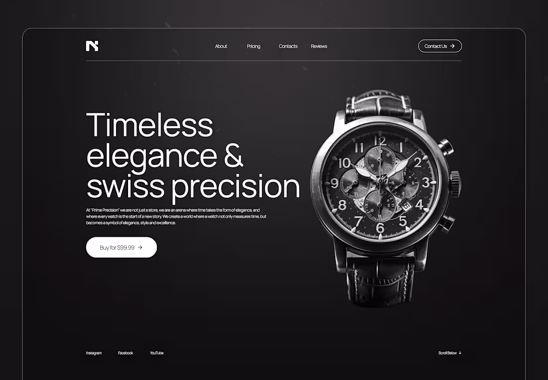 Cover image for TIMELESS | Swiss Watches Hero 