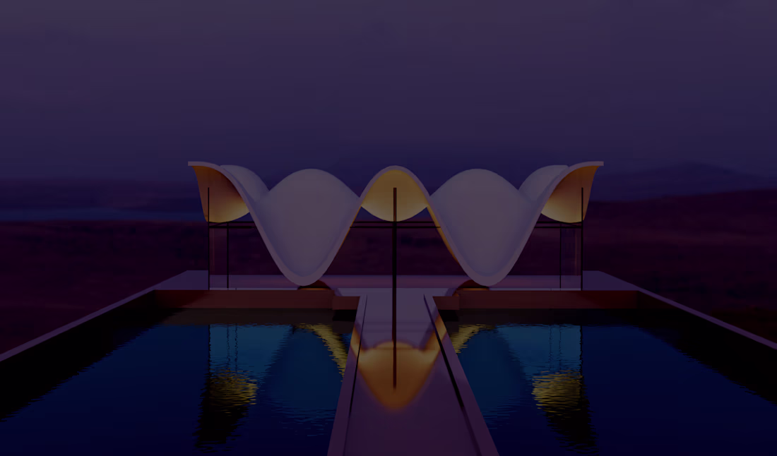 Cover image for New C4D Project:
Organic Wave Pavilion