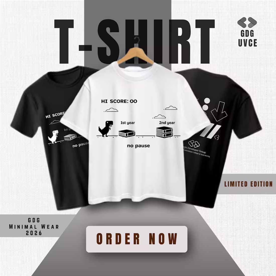 Cover image for Desiged T-Shirts For Google Developers