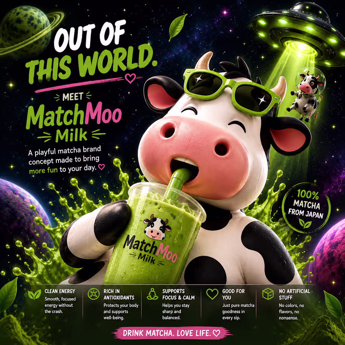 Cover image for MatchMoo — A Playful Matcha