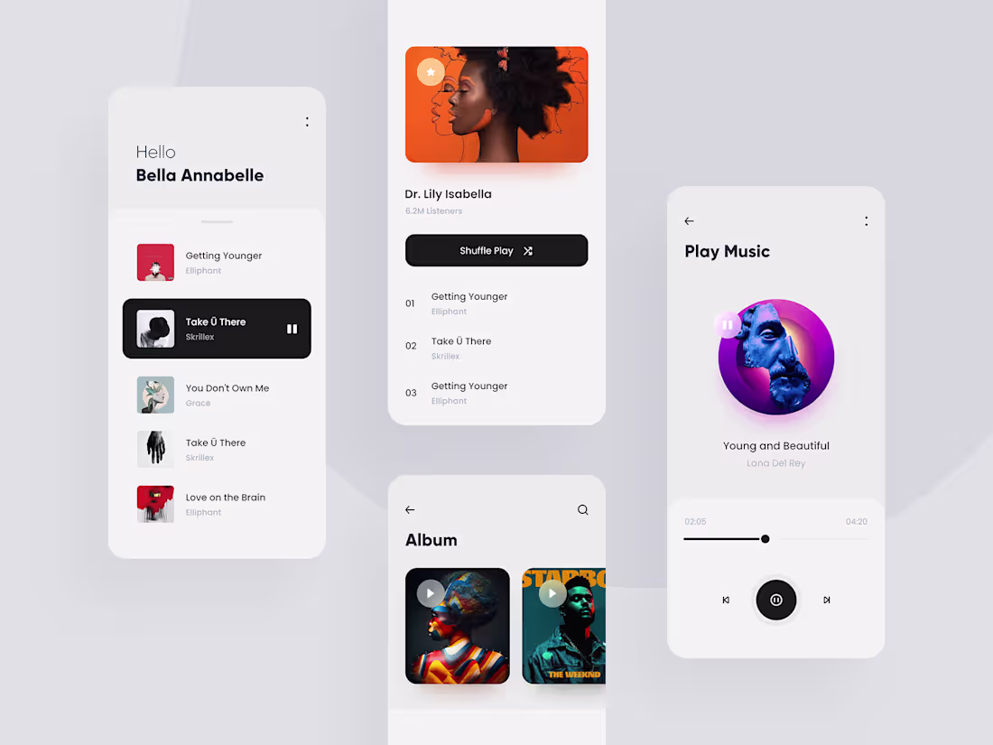 Cover image for Music player