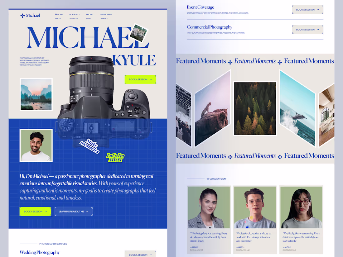 Cover image for Michael - Personal Photography Portfolio
“Michael”