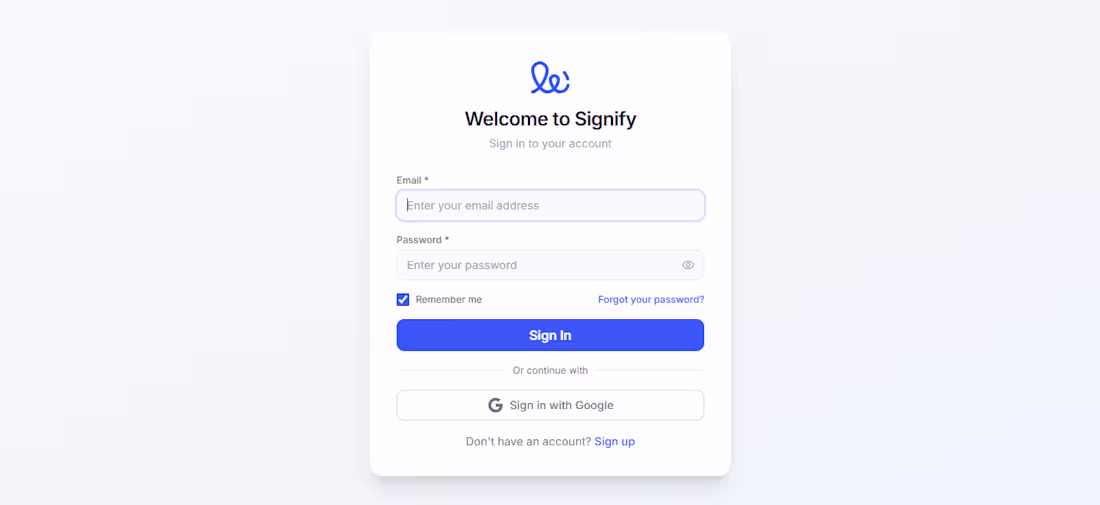 Cover image for Built Signfy, a contract management