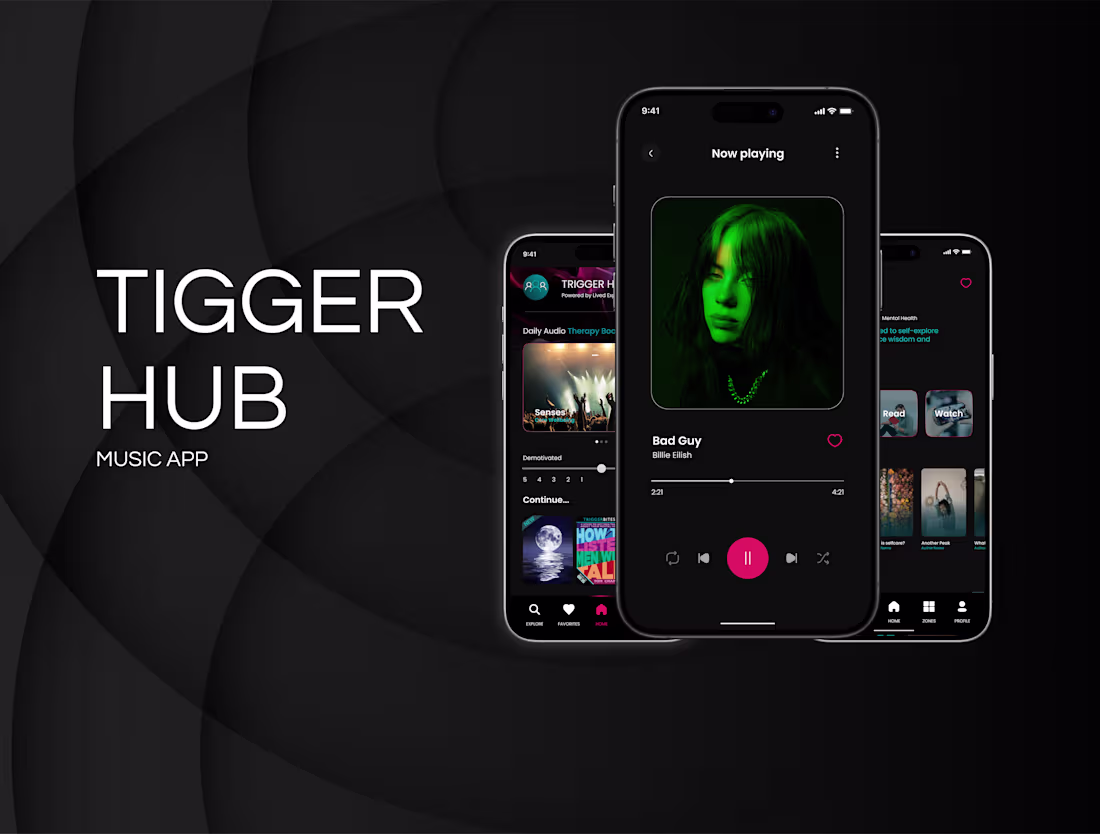 Cover image for Trigger Hub - Music Streaming