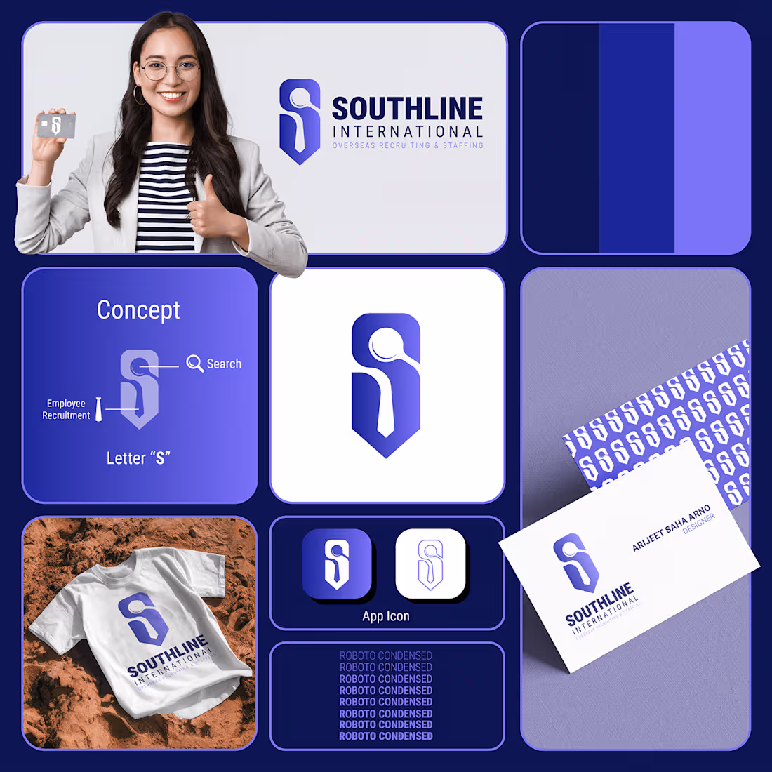 Cover image for Logo Design for a Recruitment Company (Un-used)