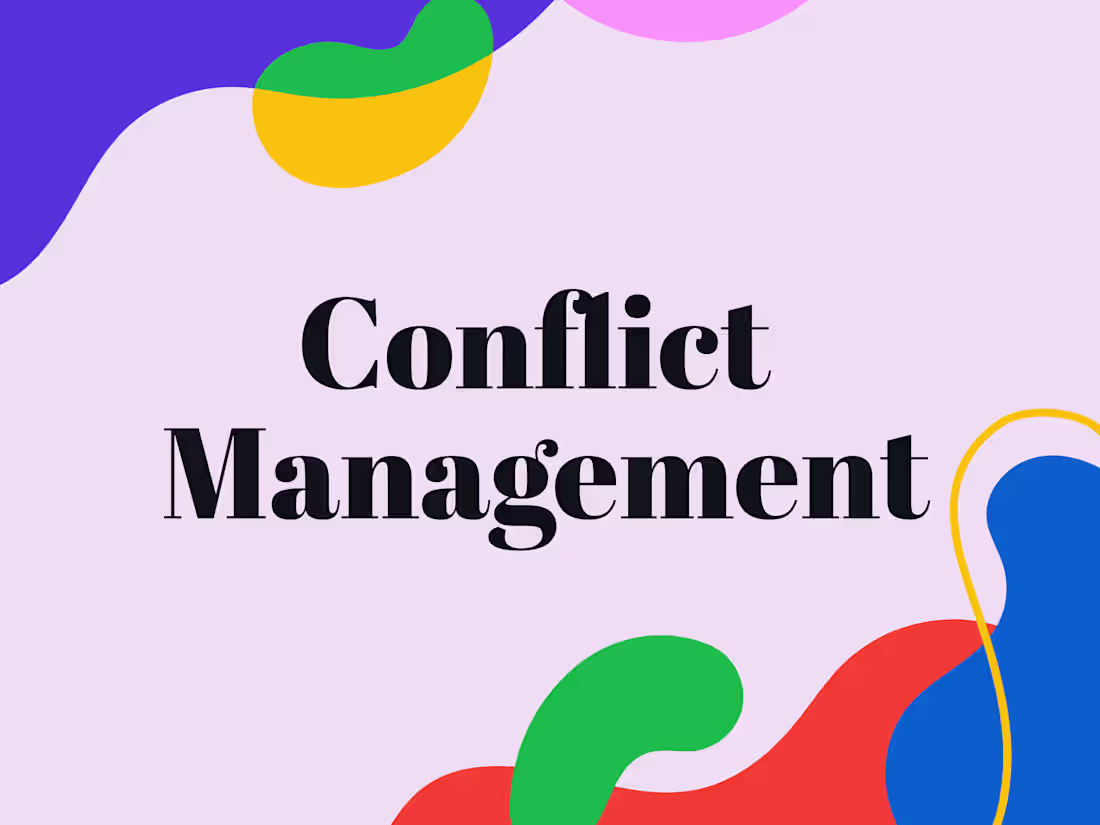 Cover image for Conflict Management