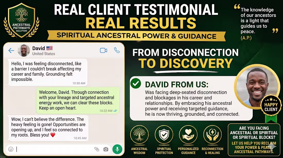 Cover image for David from US approached me