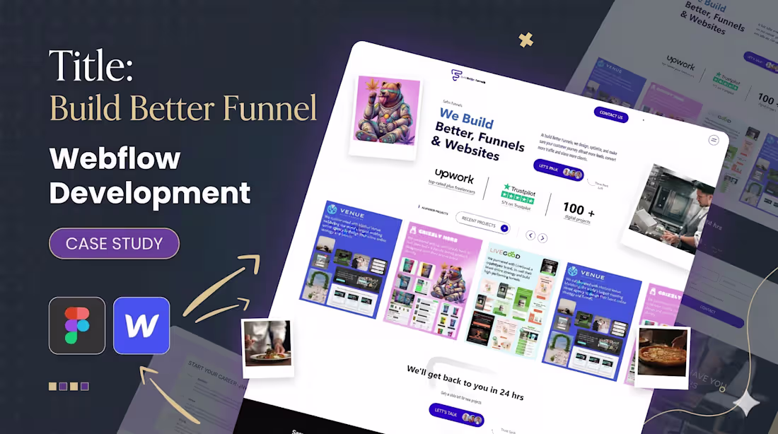 Cover image for Project Overview: Build Better Funnels
End-to-end