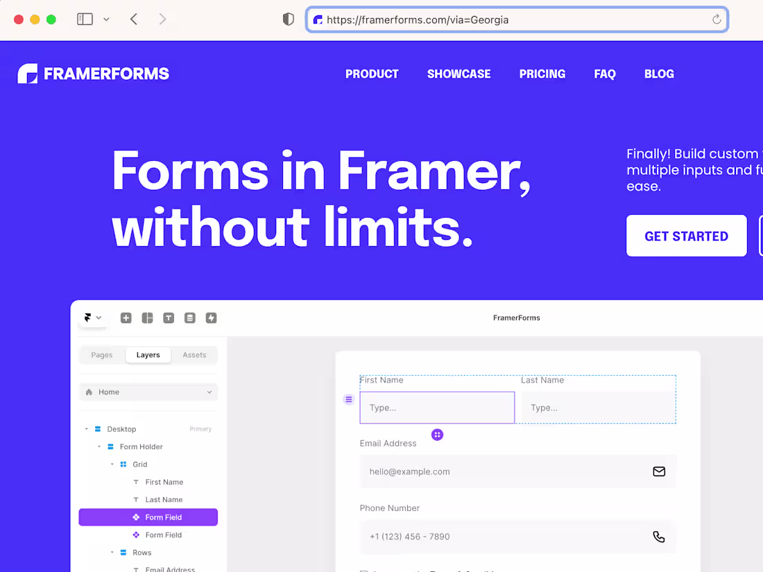 Cover image for FramerForms | Custom forms in Framer