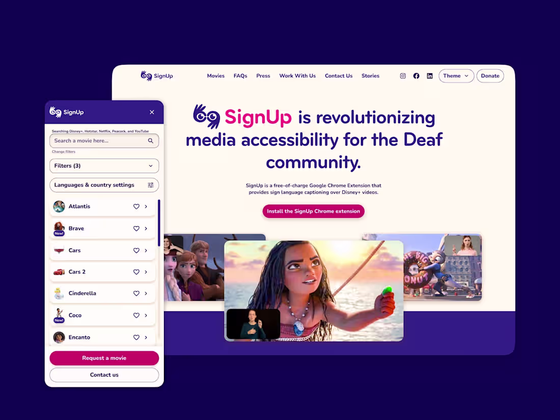 Cover image for Providing captions for Deaf, hard-of-hearing users