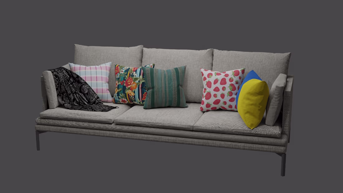 Cover image for A model of a couch