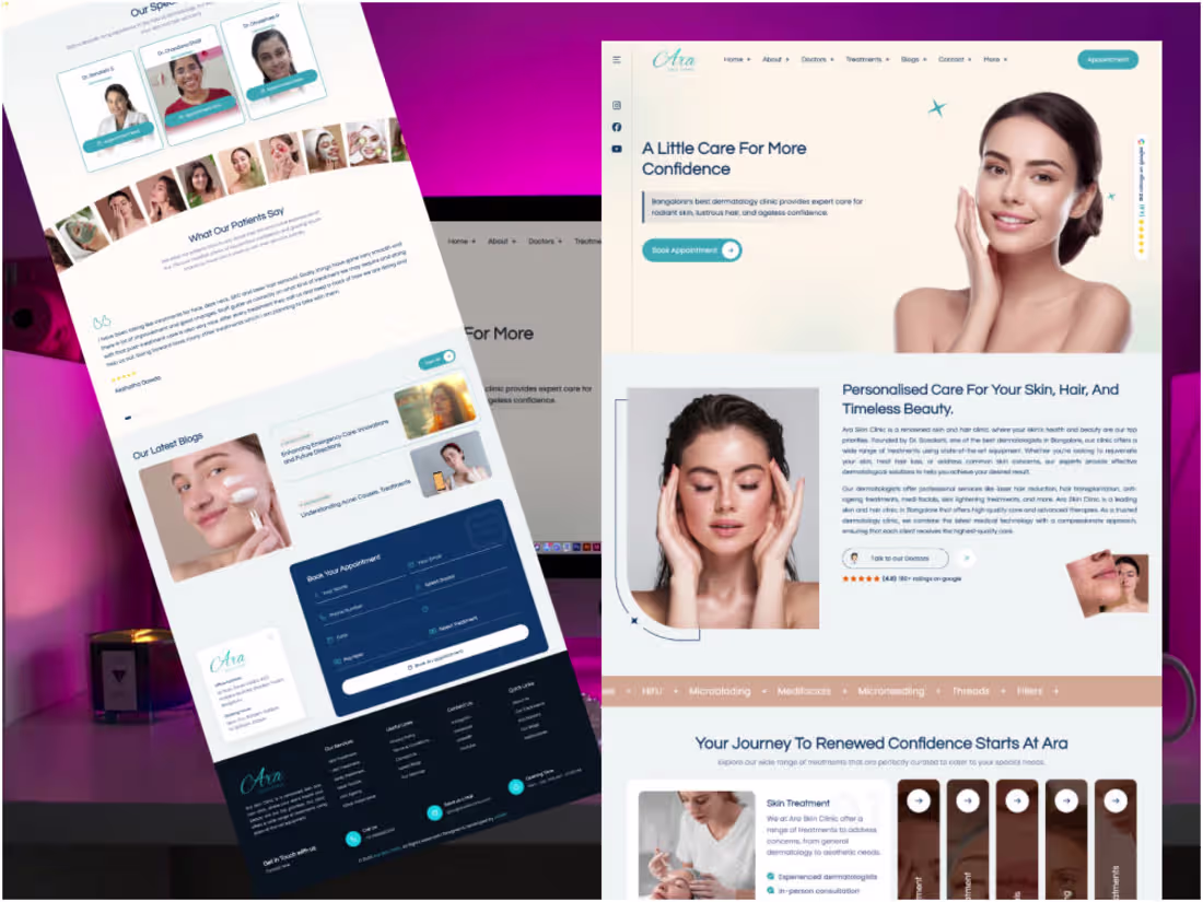 Cover image for Ara Skin Clinic | Best Hair & Skin Treatments in Bangalore