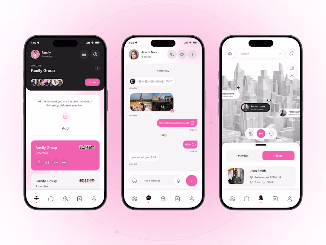 Cover image for Family Locator App
