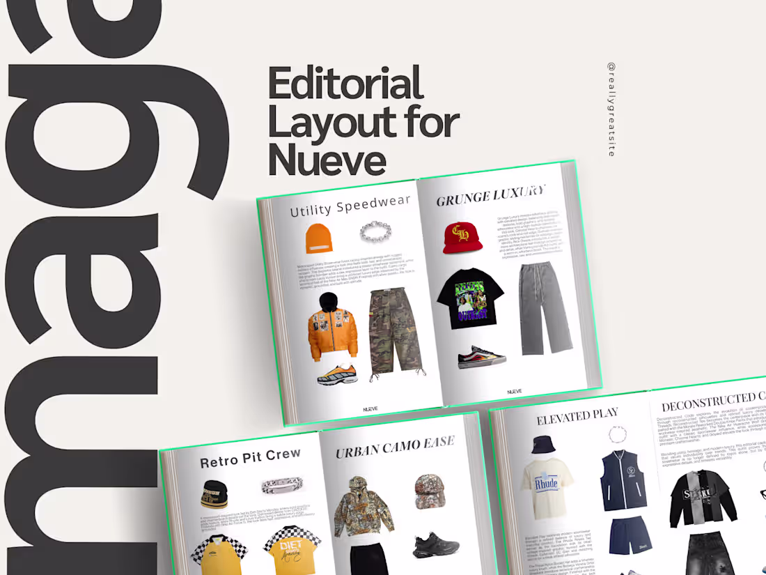 Cover image for A modern editorial layout created