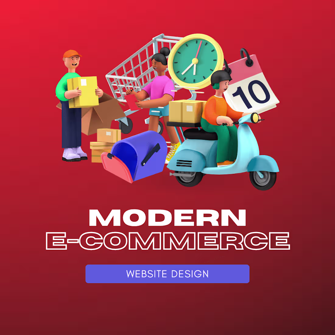 Cover image for Modern E-Commerce Website Design | Custom Shopify & WooCommerce