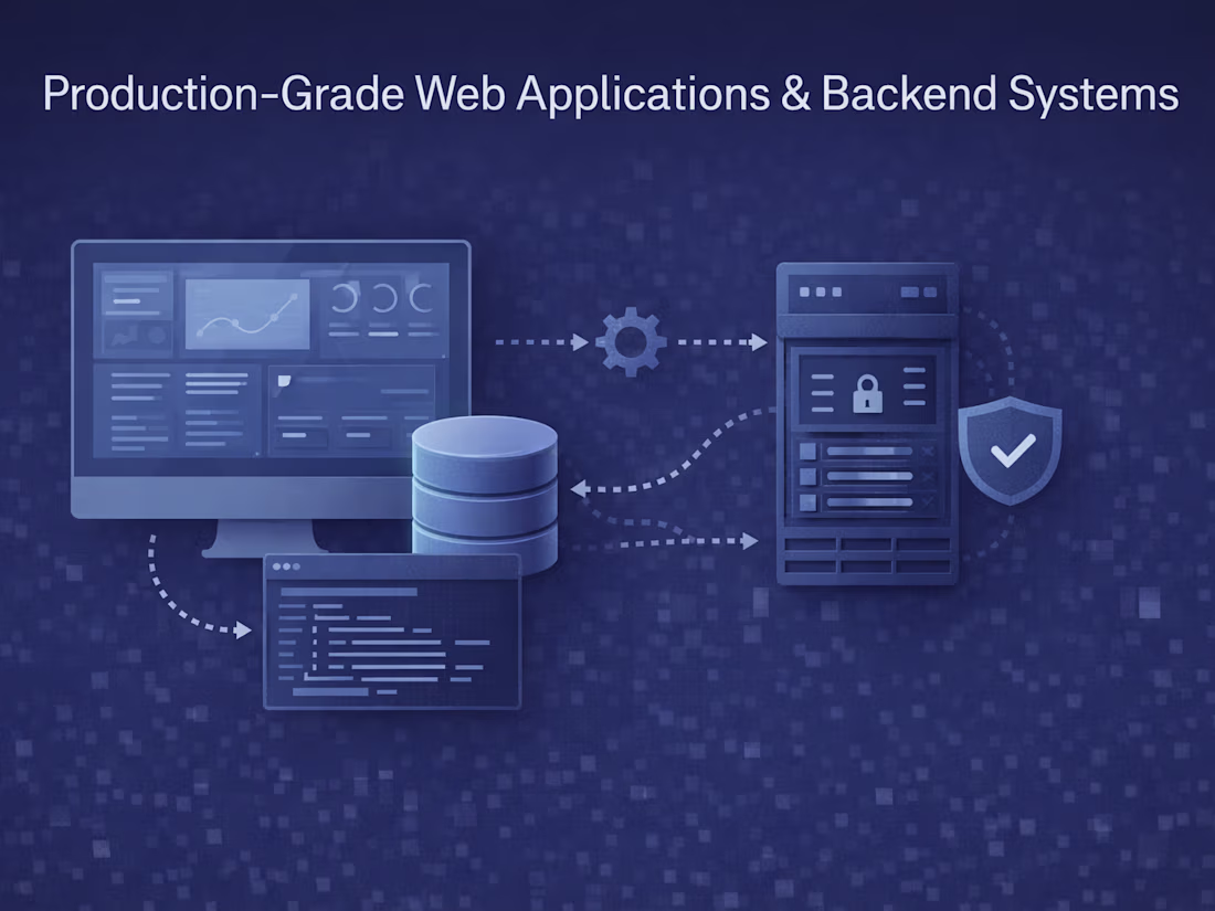 Cover image for Scalable Web Applications & Backend Architecture for SaaS
