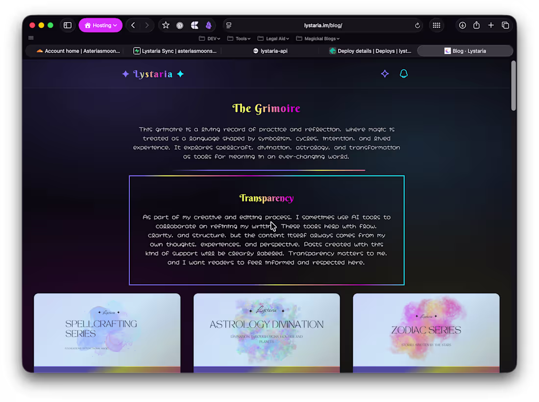 Cover image for PART #1: A personal website/blogsite
