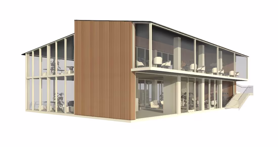 Cover image for Café Design and 3D Modeling Project