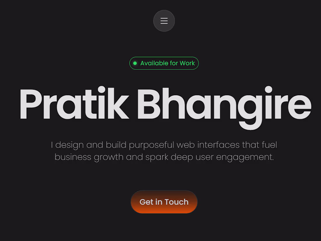 Cover image for Responsive Portfolio Website