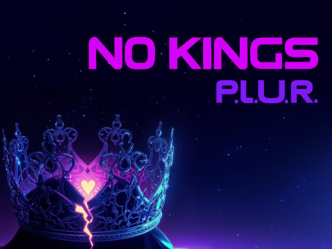 Cover image for "No Kings" Songs, Art Direction, Music Videos
