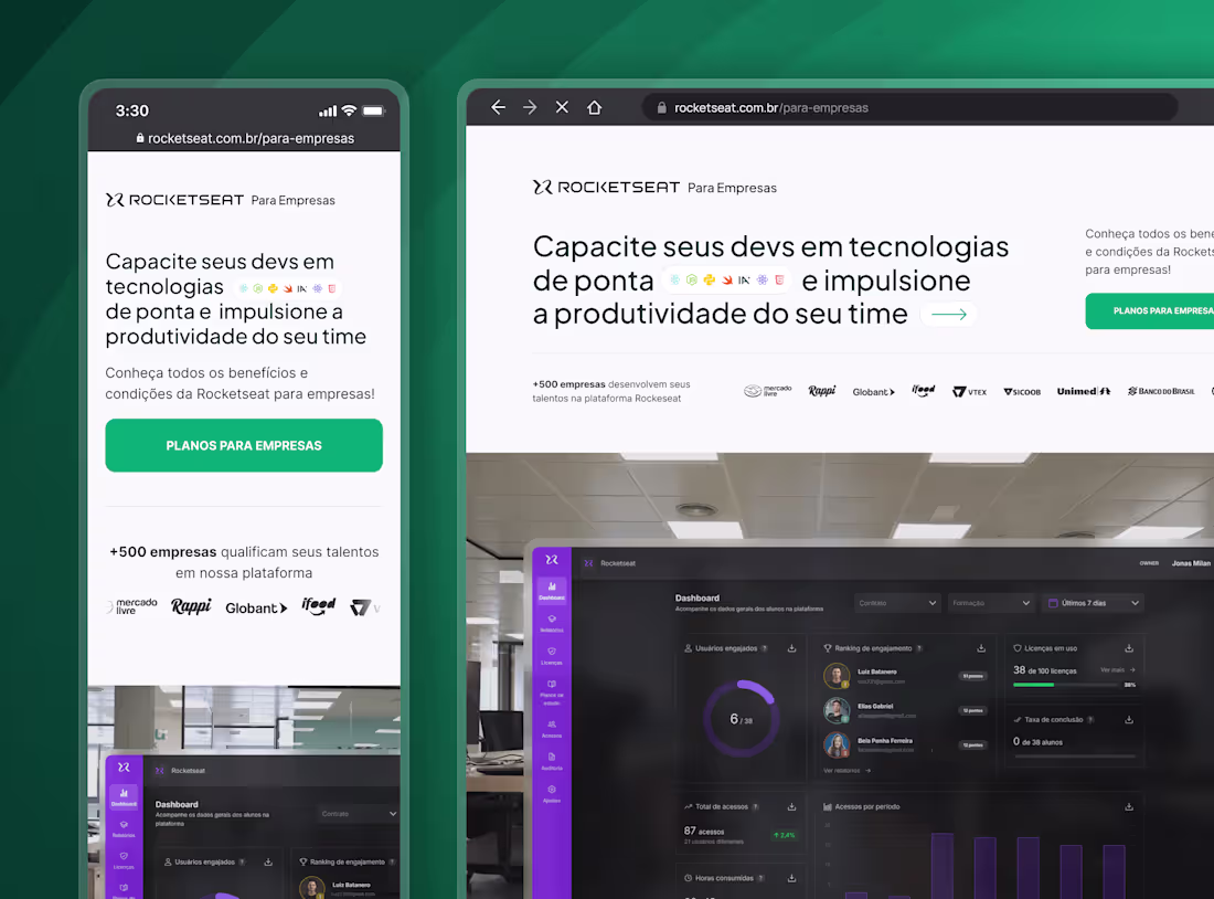 Cover image for B2B Rocketseat ▪️ Landing Page