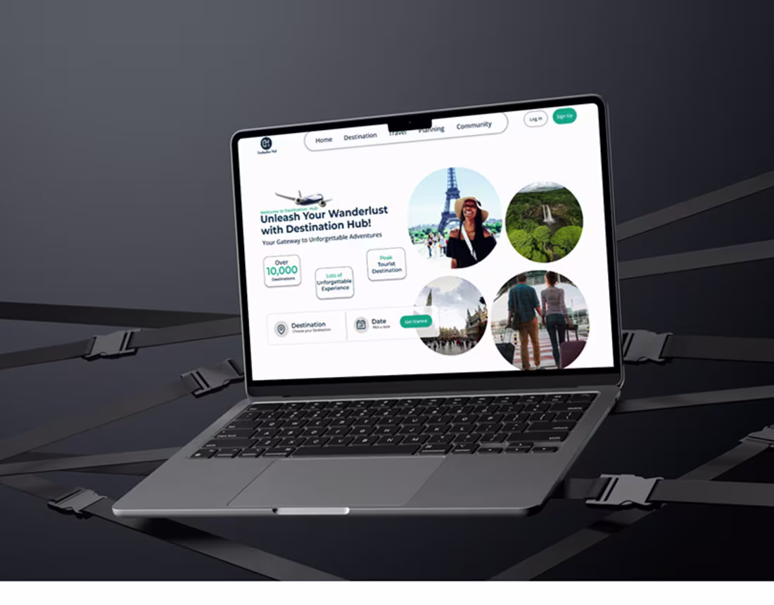 Cover image for Travel/Tourism Website (1) | Images :: Behance