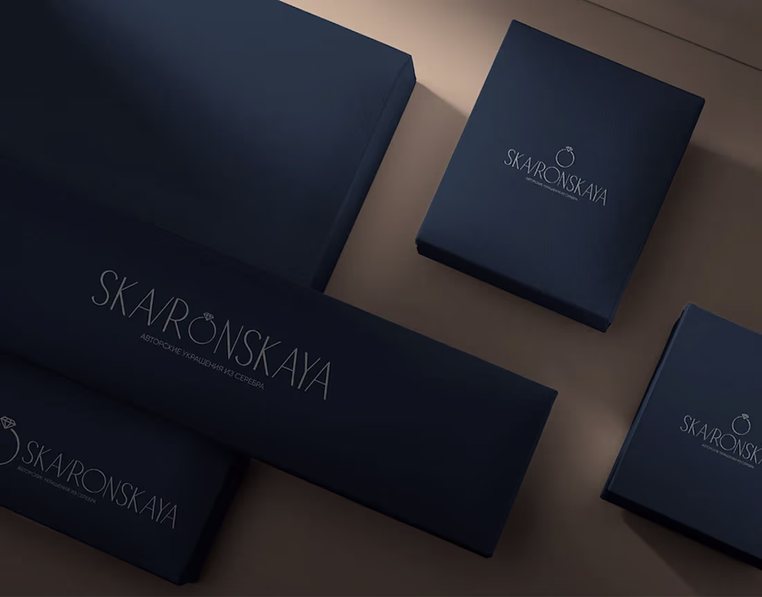 Cover image for Corporate identity for a jewelry brand