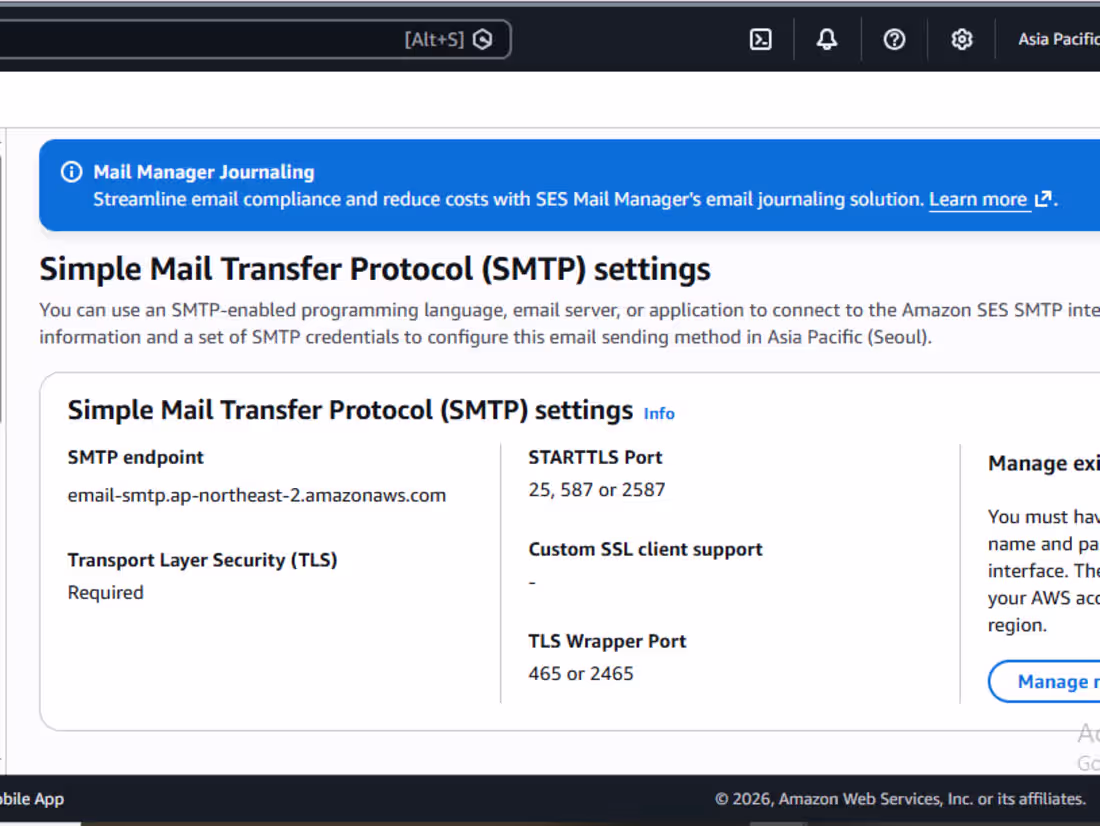 Cover image for Securing Amazon SES Production Access for E-commerce Client