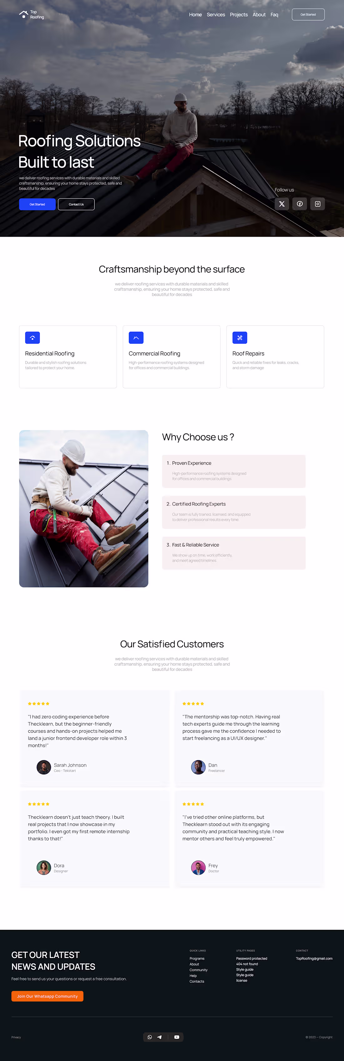 Cover image for Designed a modern and conversion-focused
