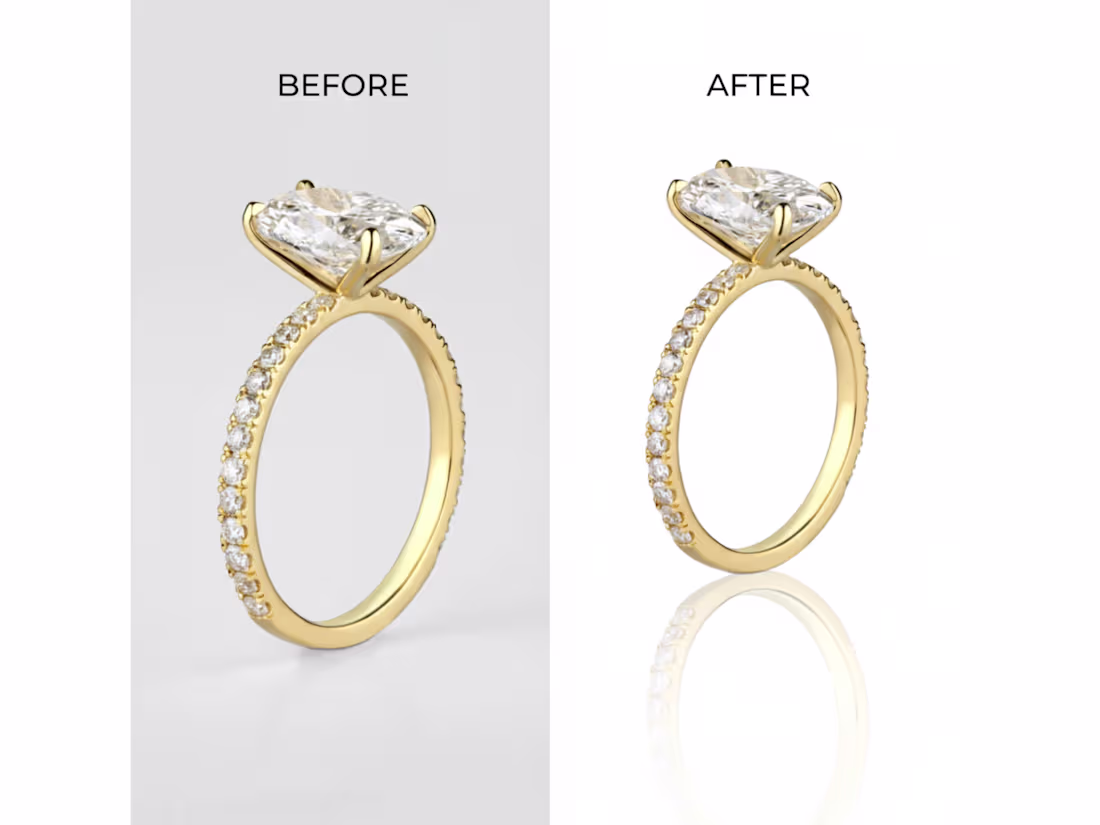Cover image for :I recently completed the following projects: 💍 Jewelry Pho...