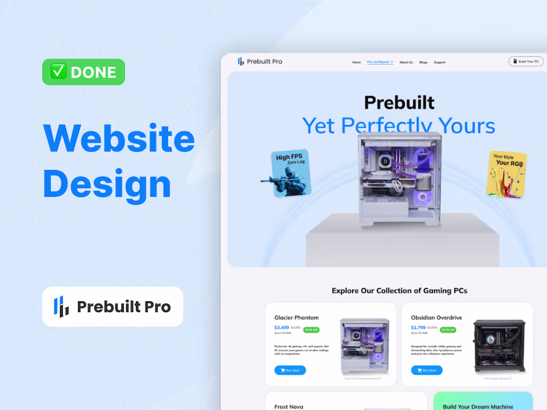 Cover image for WEBSITE DESIGN | E-commerce Platform