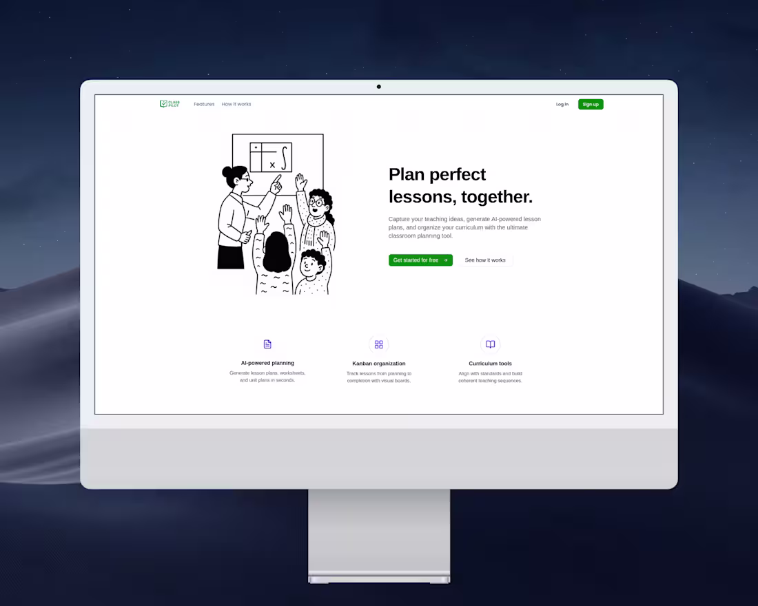 Cover image for Class Pilot: AI-Powered Lesson Planner