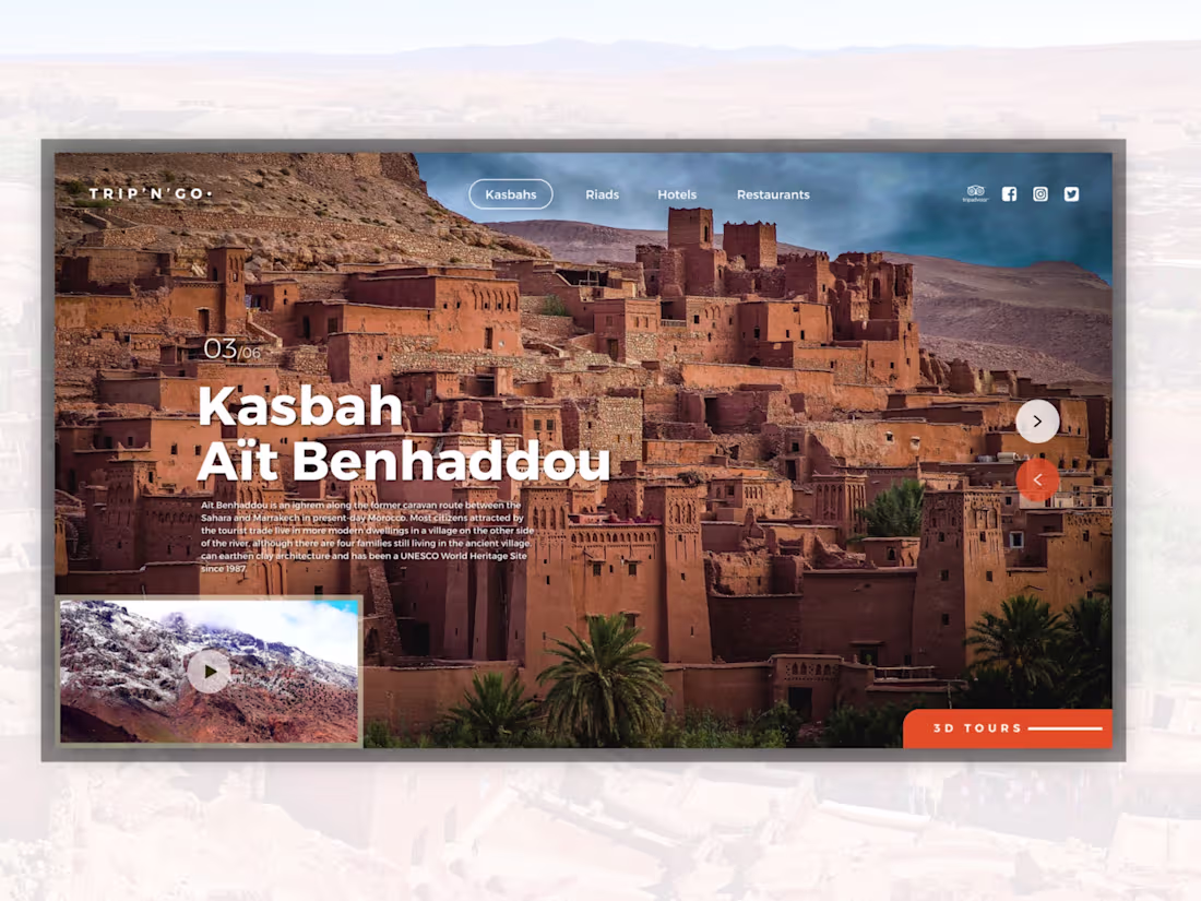 Cover image for Trip’n’Go. Travel UI