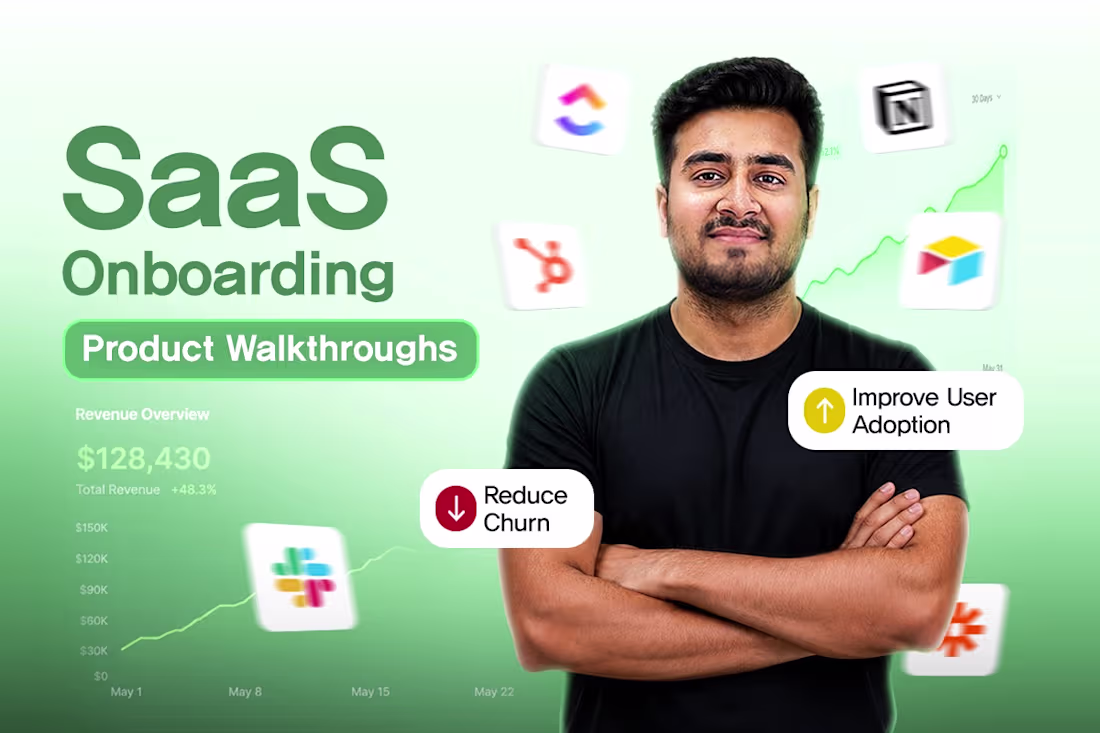 Cover image for SaaS Onboarding & Product Walkthrough Video