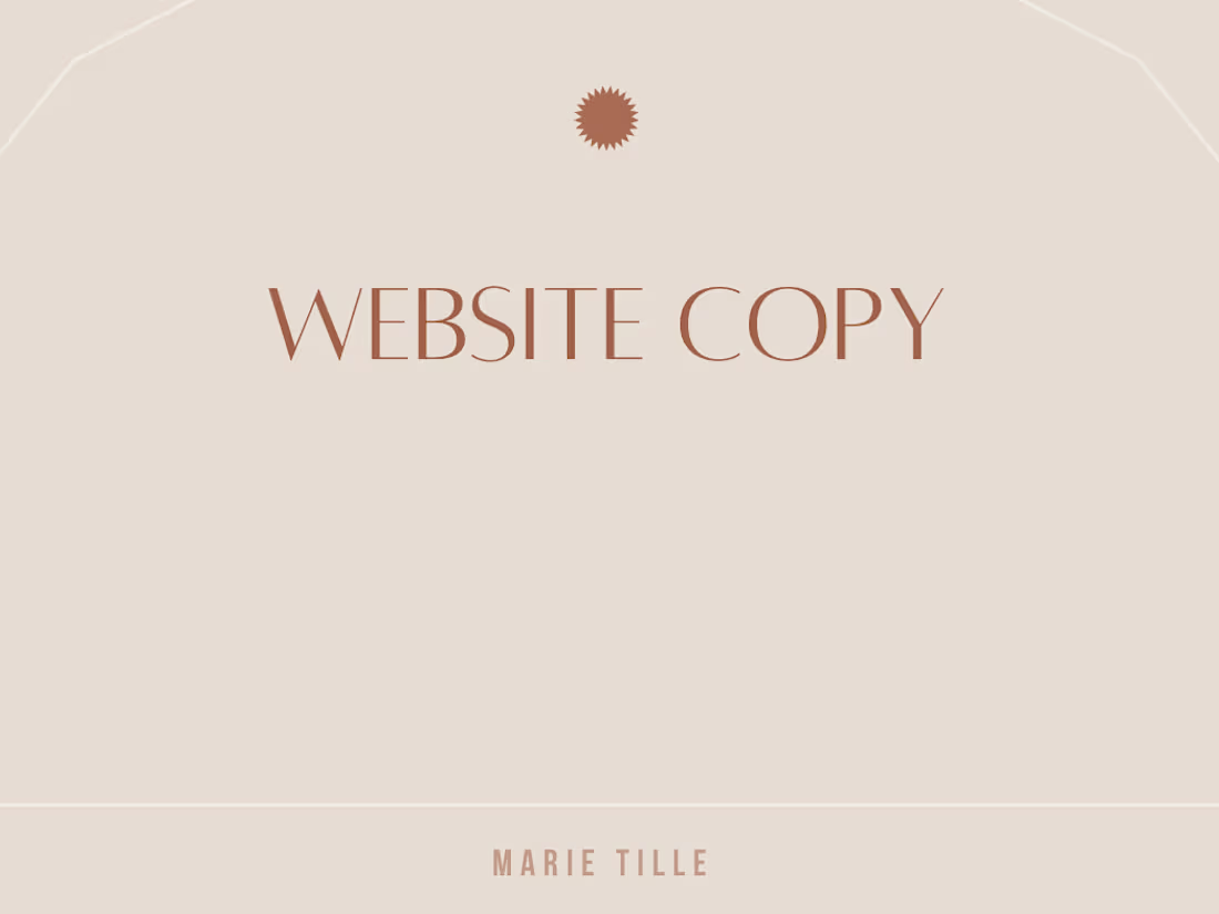 Cover image for Website Copywriting 