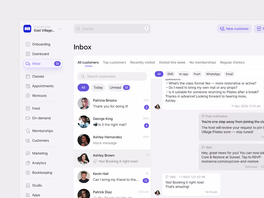 Cover image for Design of Centralized Messaging Hub for Momence
