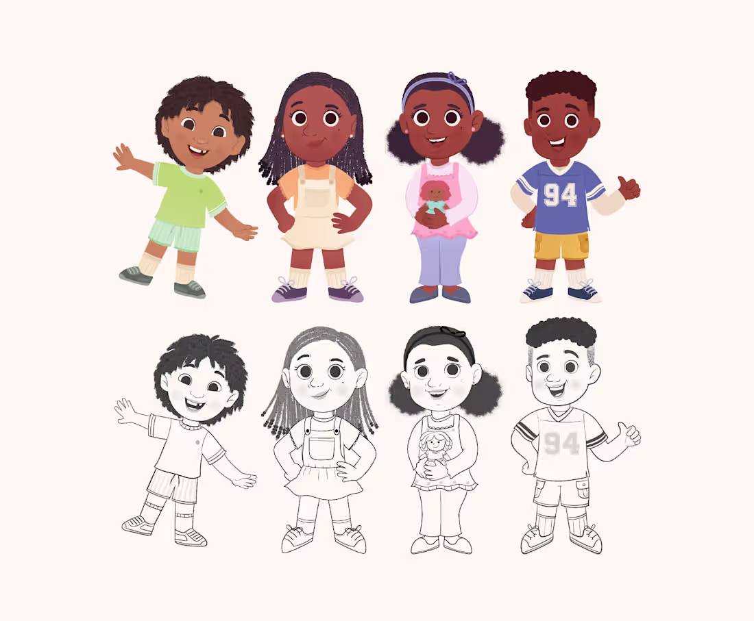 Cover image for Children Editorial Illustration