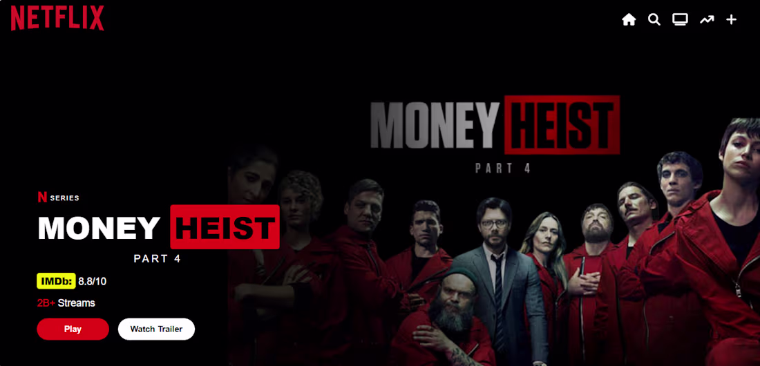Cover image for Netflix Clone – Modern Streaming